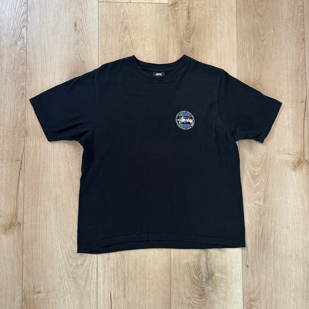 Stussy Cropped Tee. Women’s Large.